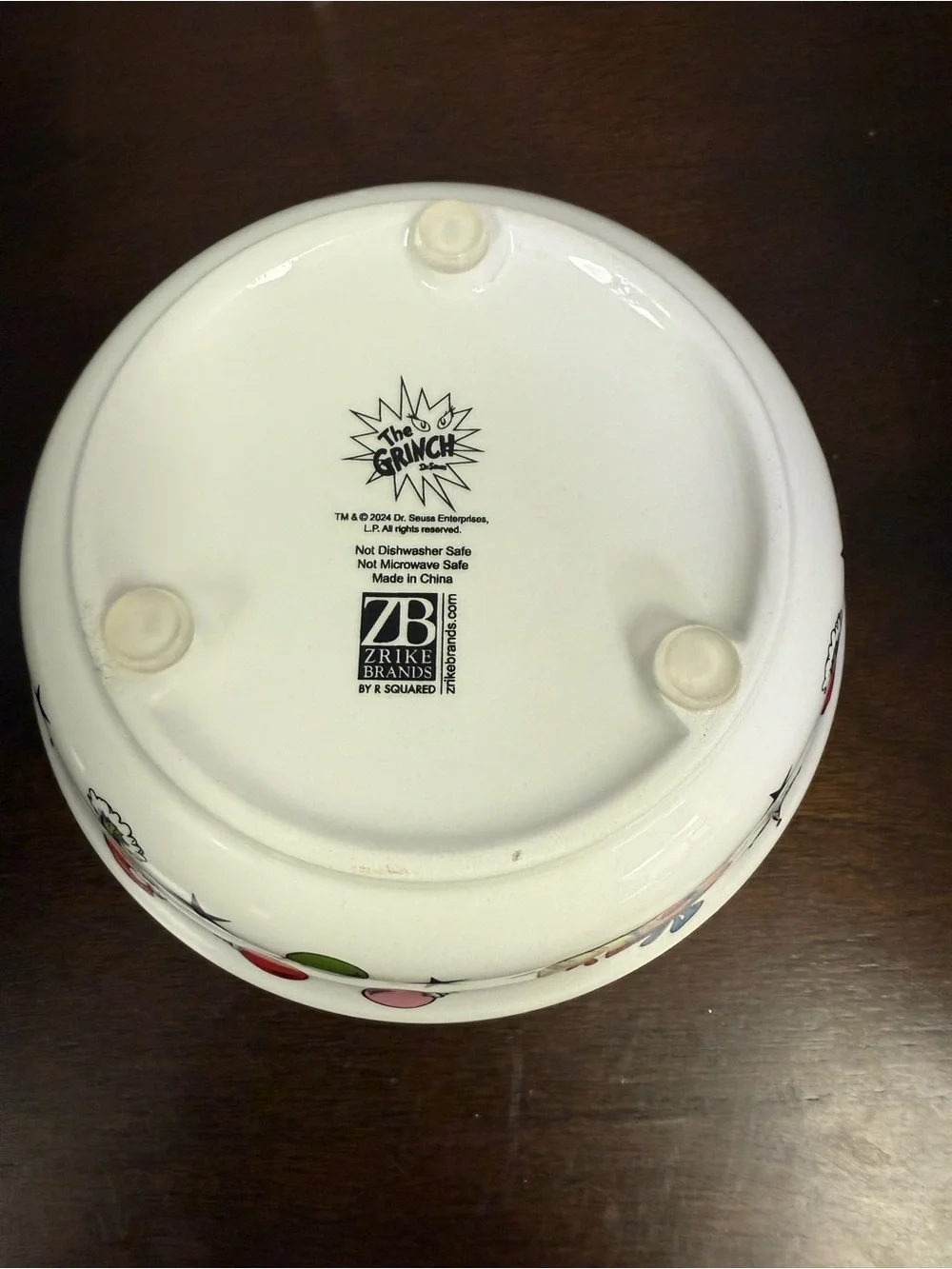 The Grinch Christmas Pet Dog Cat Bowl With Max The Dog NEW